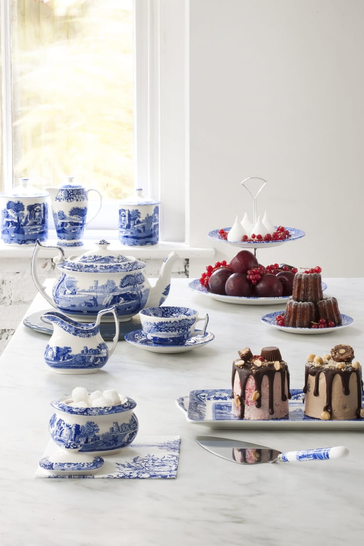 Pelle à gâteau Blue Italian 25 cm - Céramique-acier inoxydable - Spode