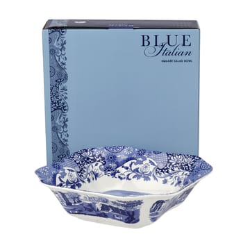 Saladier carré Blue Italian - 23 cm - Spode