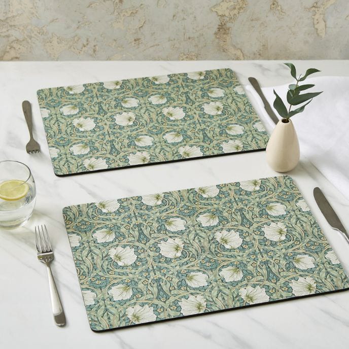 Set de table Pimpernel 30x40 cm, lot de 4 - Vert - Spode