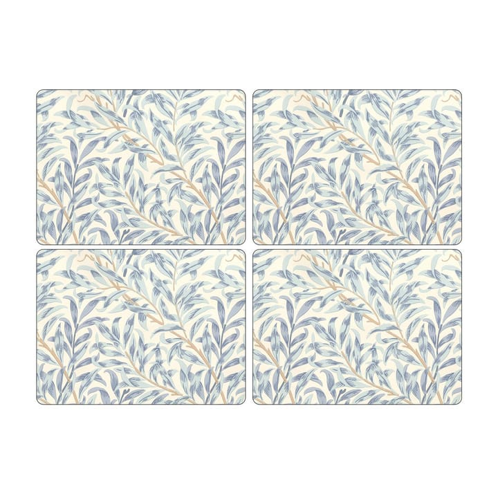 Set de table Willow Bough 30x40 cm, lot de 4 - Bleu - Spode