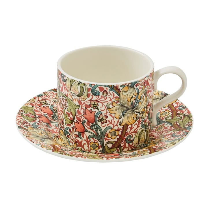 Tasse à thé avec soucoupe Golden Lily 28 cl - Multi - Spode