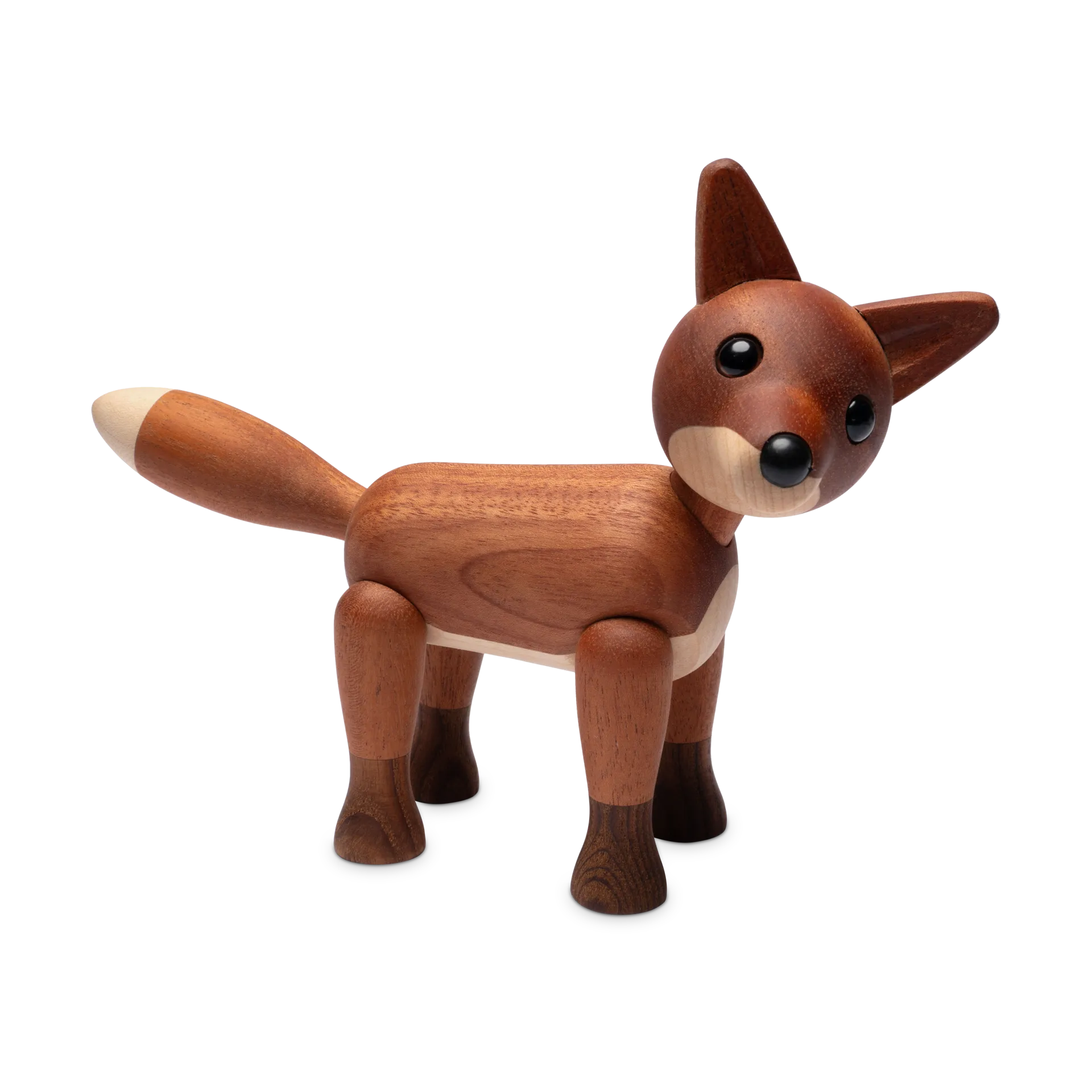 Décoration Foxy renard 12 cm, Acajou Spring Copenhagen