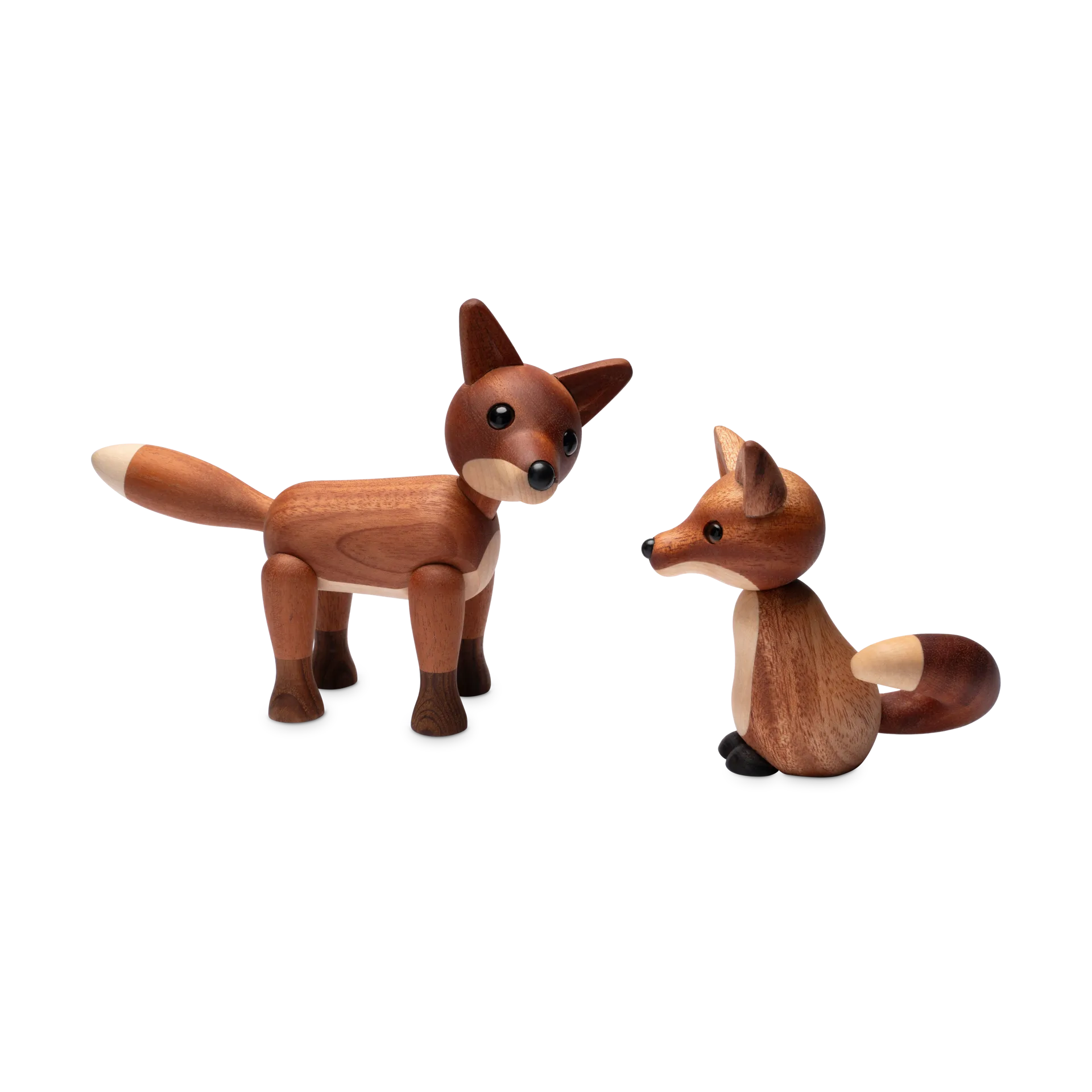 Décoration Foxy renard 12 cm, Acajou Spring Copenhagen
