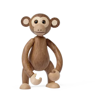 Décoration Jolly singe 11 cm - Chêne - Spring Copenhagen