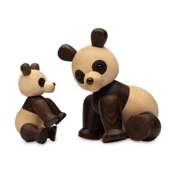 Décoration Pixi Panda - érable 9cm - Marron - Spring Copenhagen