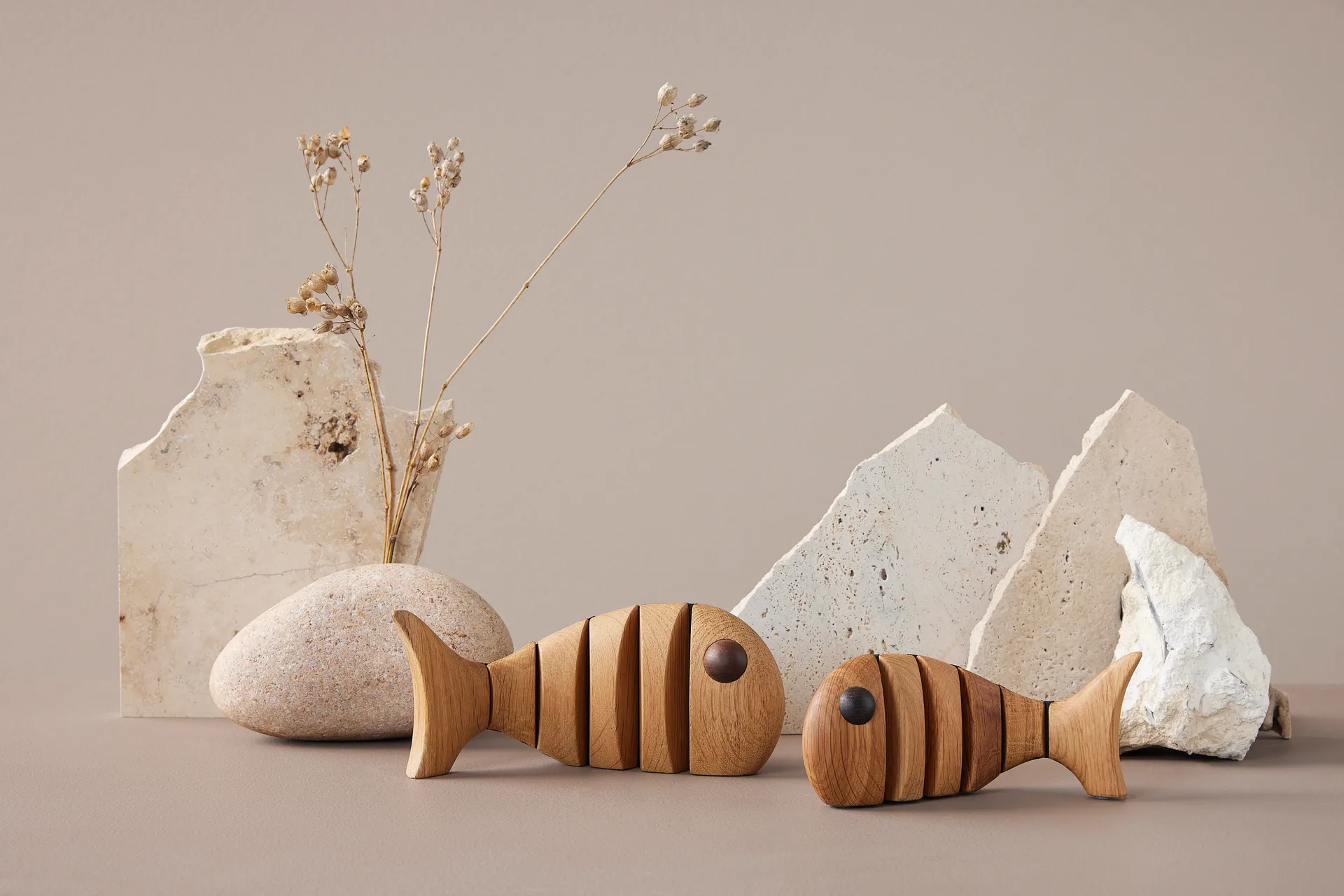 Décoration poisson The Wood Fish, Petit Spring Copenhagen