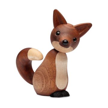 Décoration Roxy renard 10 cm - Acajou - Spring Copenhagen
