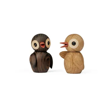 Décoration Spring Birds 6,5 cm - Trendy, thermo-frêne - Spring Copenhagen
