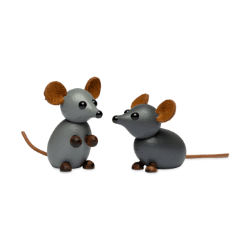 Décoration The farm souris 7 cm - Gris - Spring Copenhagen