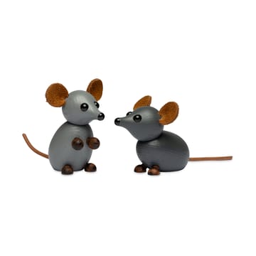 Décoration The house souris 4,5 cm - Gris - Spring Copenhagen