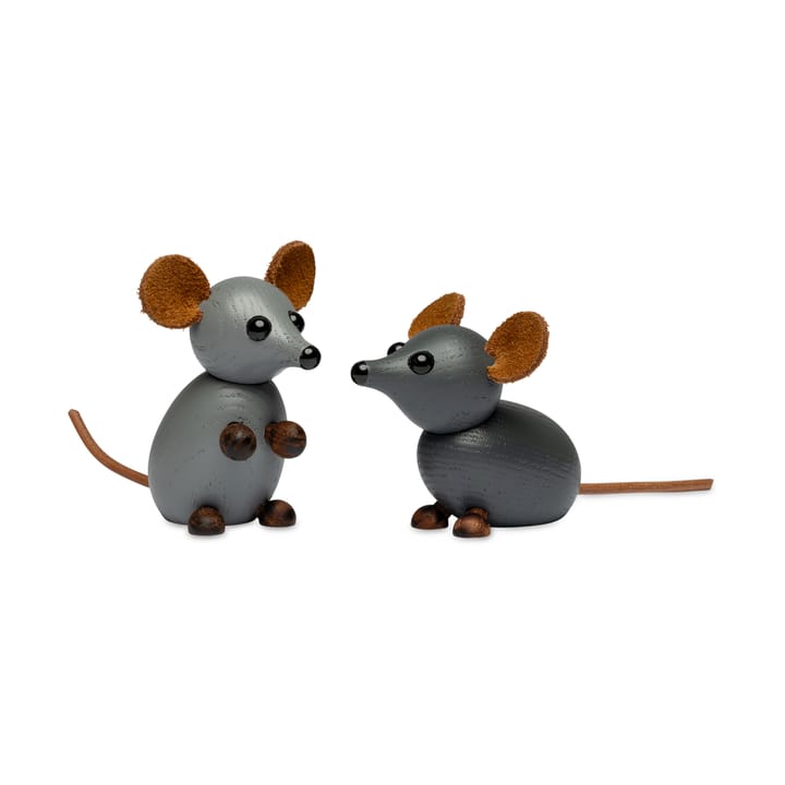 Décoration The house souris 4,5 cm, Gris Spring Copenhagen