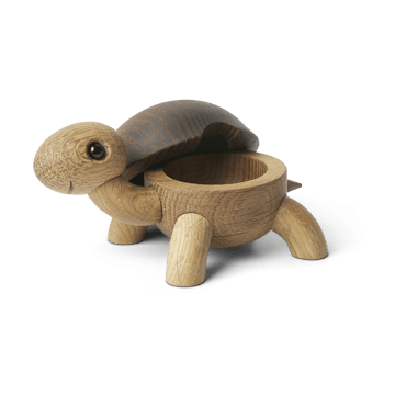 Décoration tortue Speedy 4 cm - Chêne-cendre - Spring Copenhagen