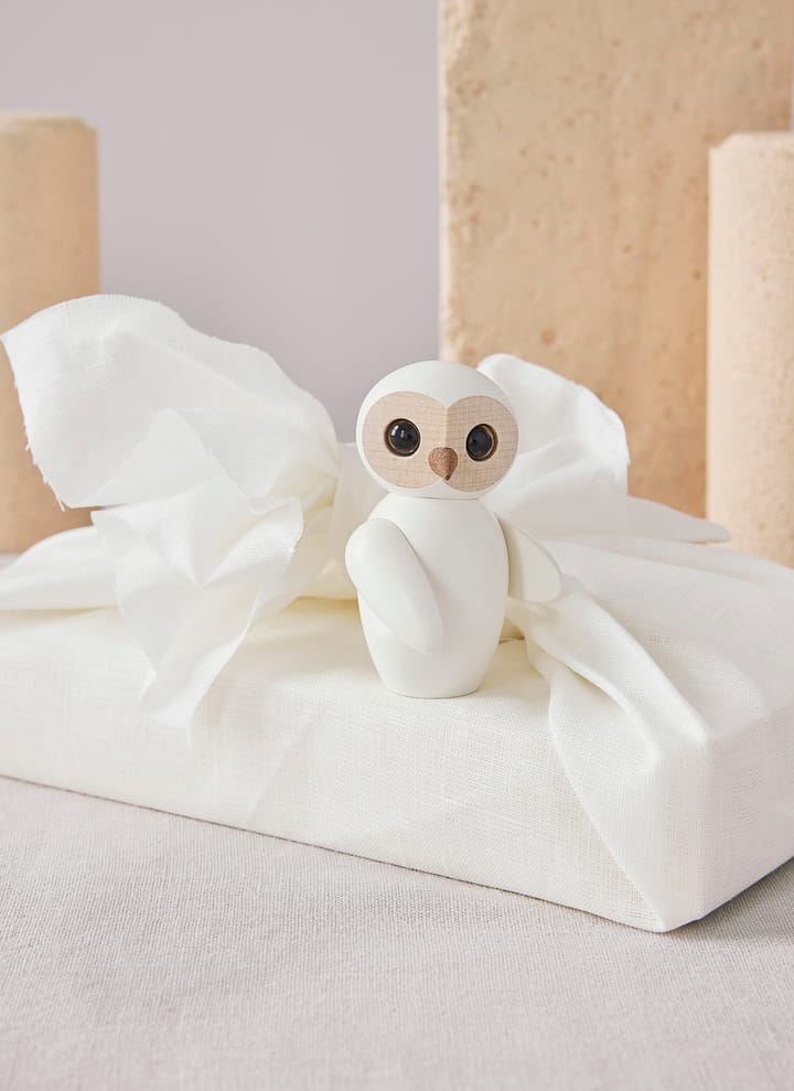 Décoration Wise hibou 7 cm, Blanc Spring Copenhagen