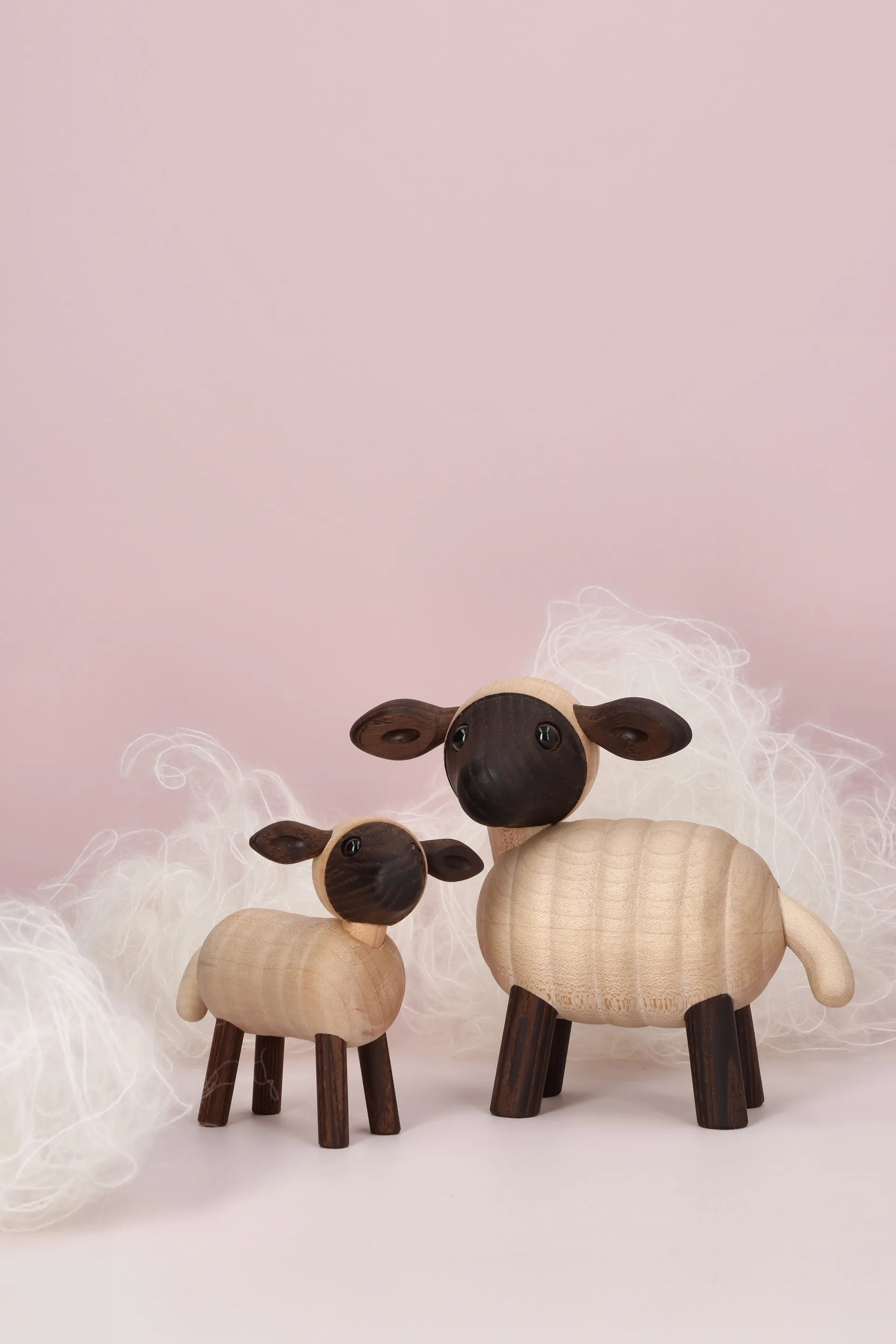 Figurine agneau Will, Beige, 6,6x9xH8,5 cm Spring Copenhagen