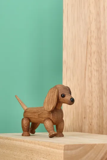 Figurine chien Chico - Beige, 10,5x4,8x6,8 cm - Spring Copenhagen