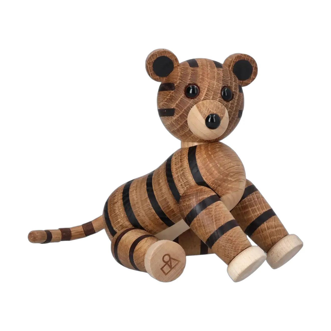 Figurine tigre Shiva, Beige, 12x6x12 cm Spring Copenhagen