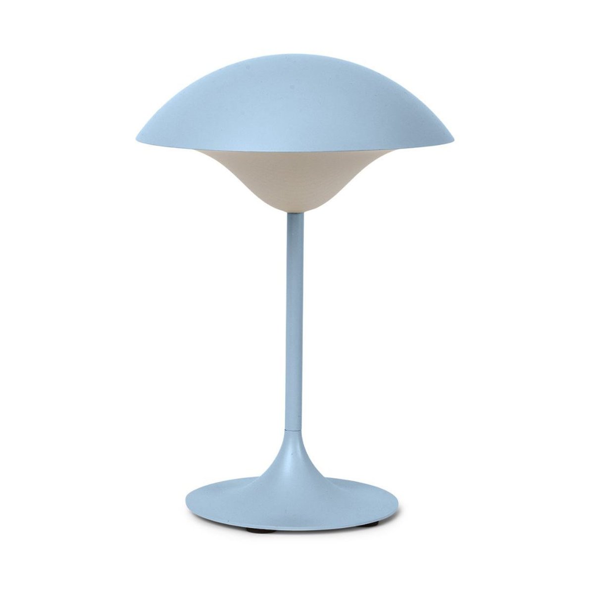 spring copenhagen lampe de table portable eclipse 24 cm sky blue