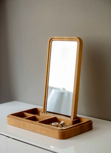 Miroir avec boîte de rangement 32 cm - Chêne - Spring Copenhagen