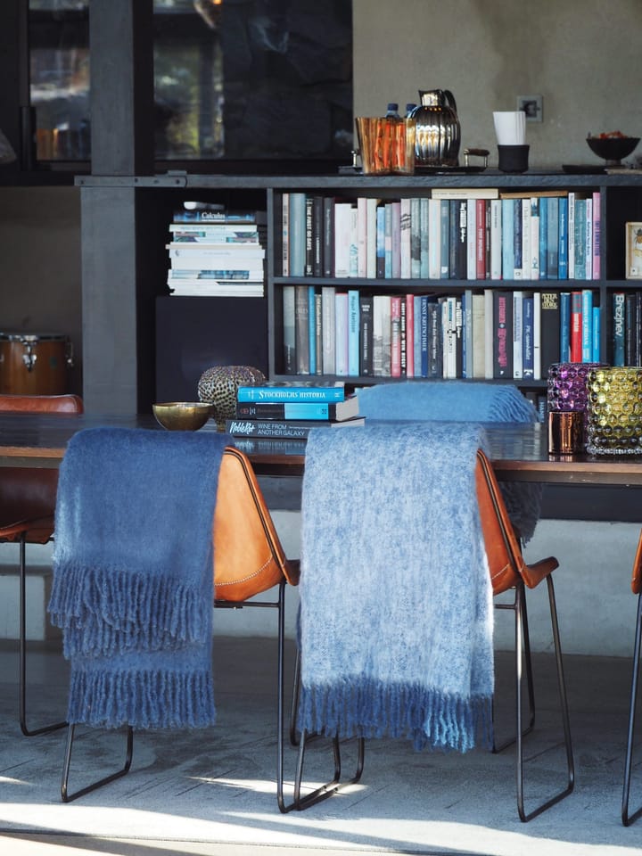 Plaid Mohair, Denim dark blue Stackelbergs