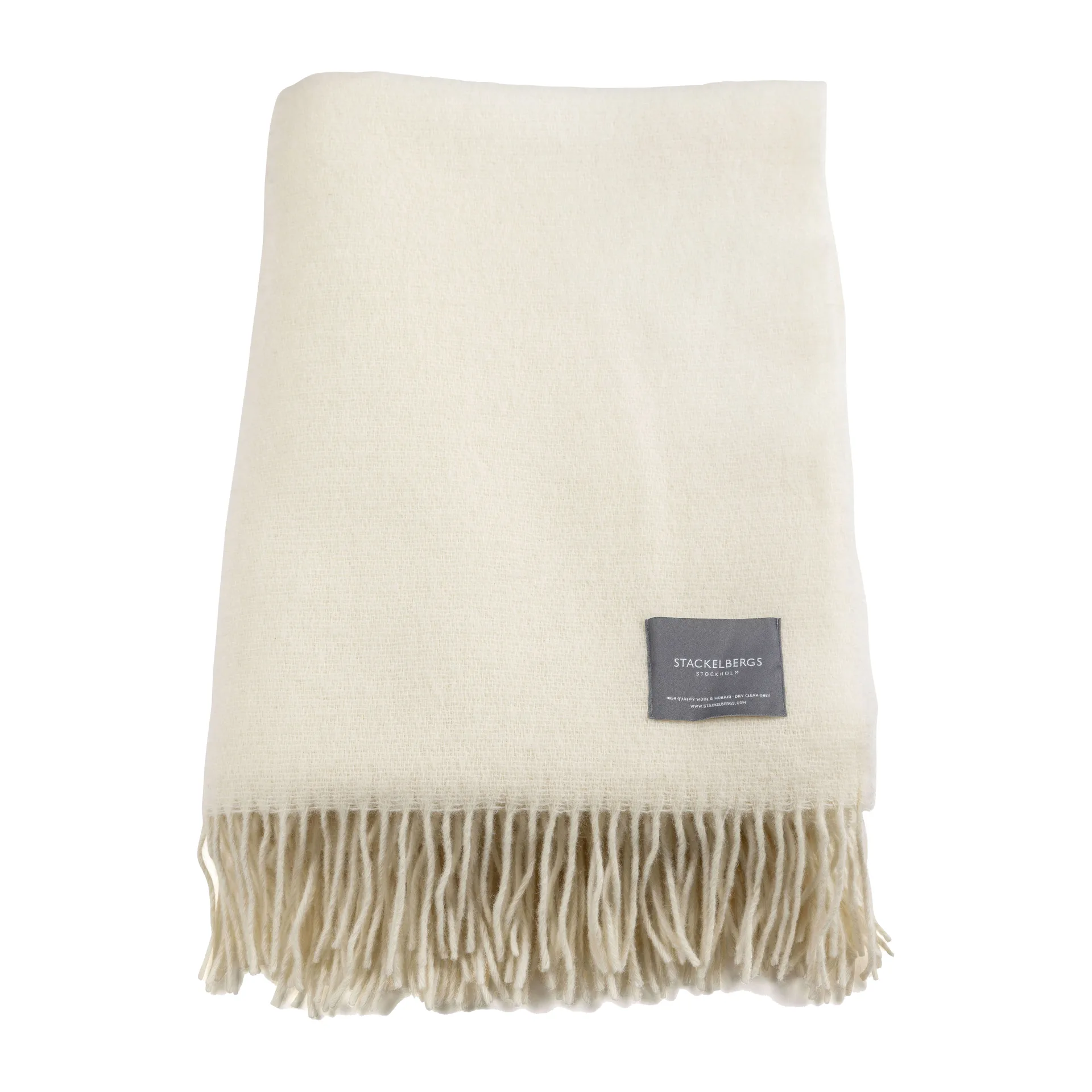 Plaid Wool, Blanc cassé Stackelbergs