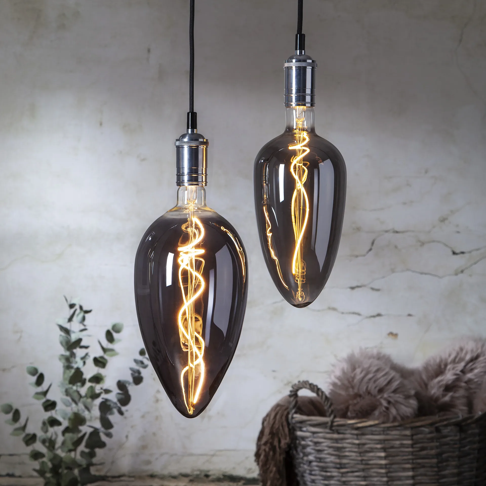 Ampoule E27 Star Trading E27, vintage industriel, 33 cm, 2200K Star Trading