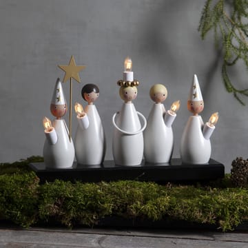 Arche de bougies Lucia Choir - Blanc - Star Trading
