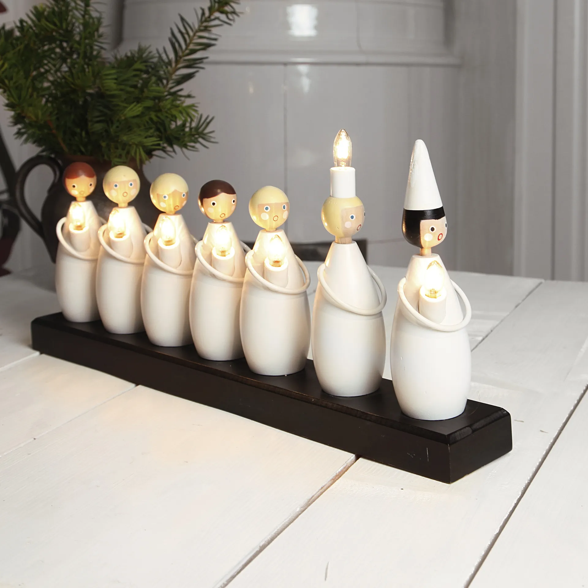 Arche Luciatåg, blanc Star Trading