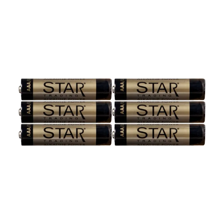 Batterie Star Trading, lot de 6, AAA Star Trading