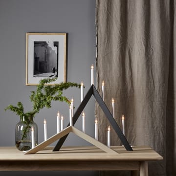 Bougeoir Arrow 36cm - Beige - Star Trading