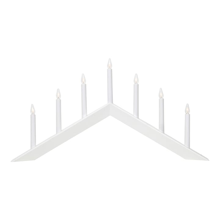Bougeoir Arrow 36cm - Blanc - Star Trading