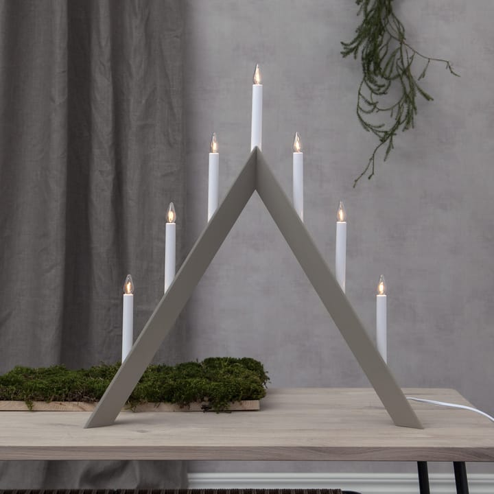 Bougeoir Arrow 64,5cm, Beige Star Trading