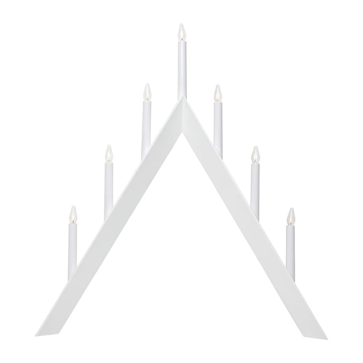 Bougeoir Arrow 64,5cm - Blanc - Star Trading