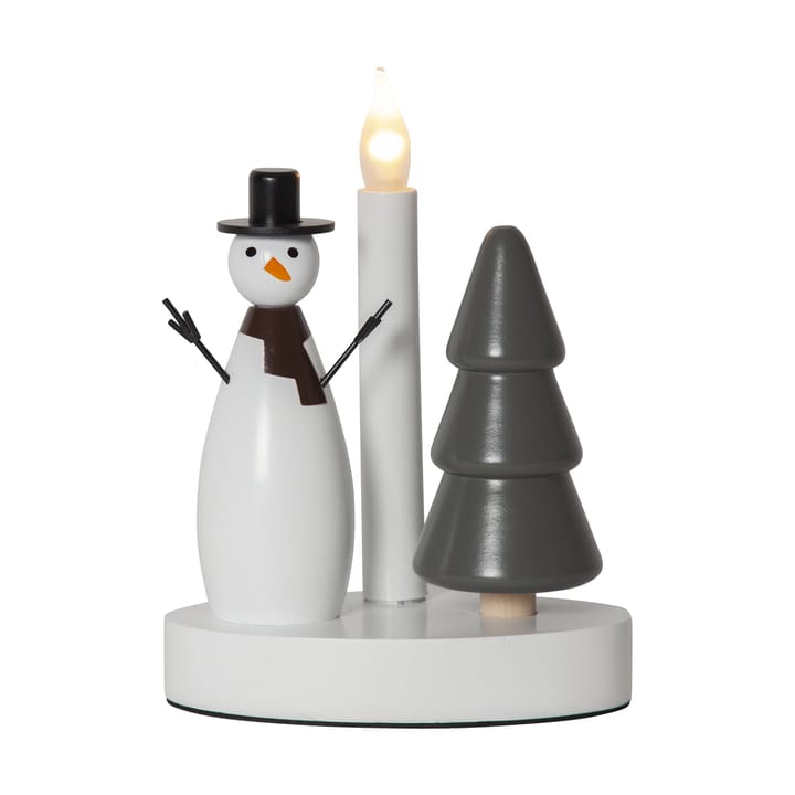 Bougeoir Christmas Joy - Bonhomme de neige - Star Trading