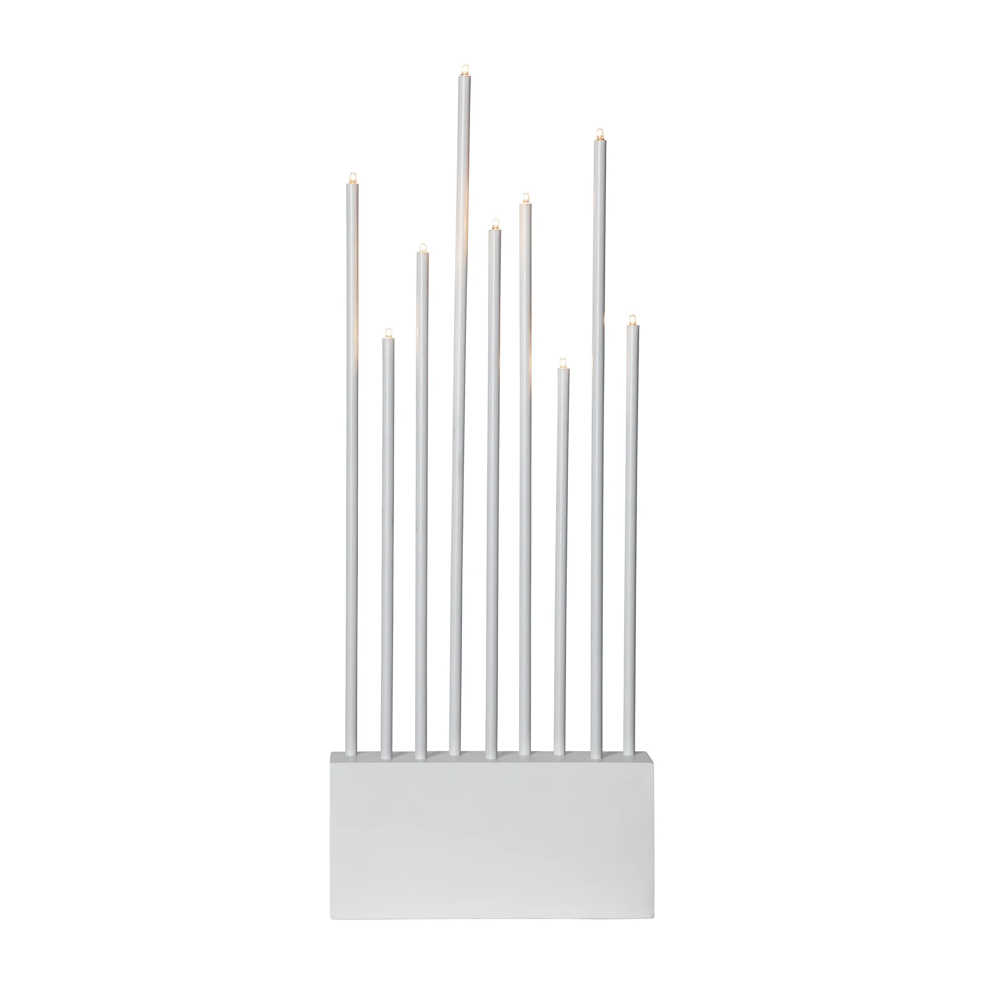 Bougeoir de l'avent Buzz, Blanc Star Trading