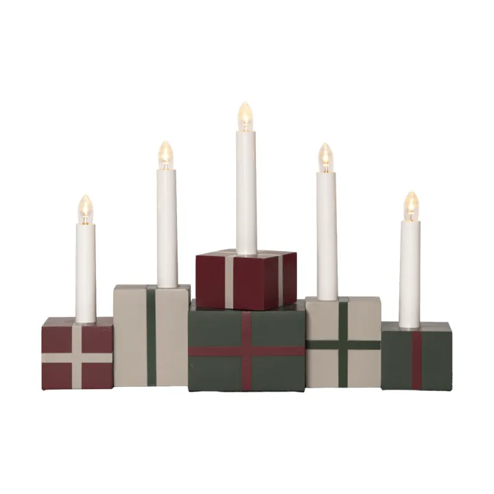Bougeoir de l'Avent Christmas gifts - Multi - Star Trading