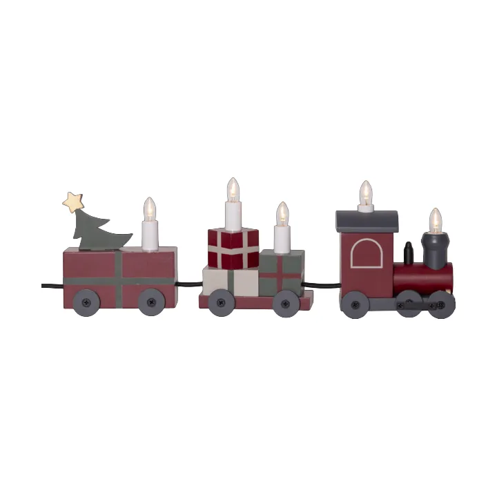 Bougeoir de l'Avent Christmas train - Multi - Star Trading