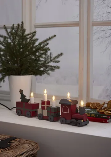Bougeoir de l'Avent Christmas train - Multi - Star Trading