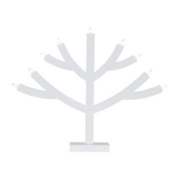 Bougeoir de l'avent Grene - Blanc - Star Trading
