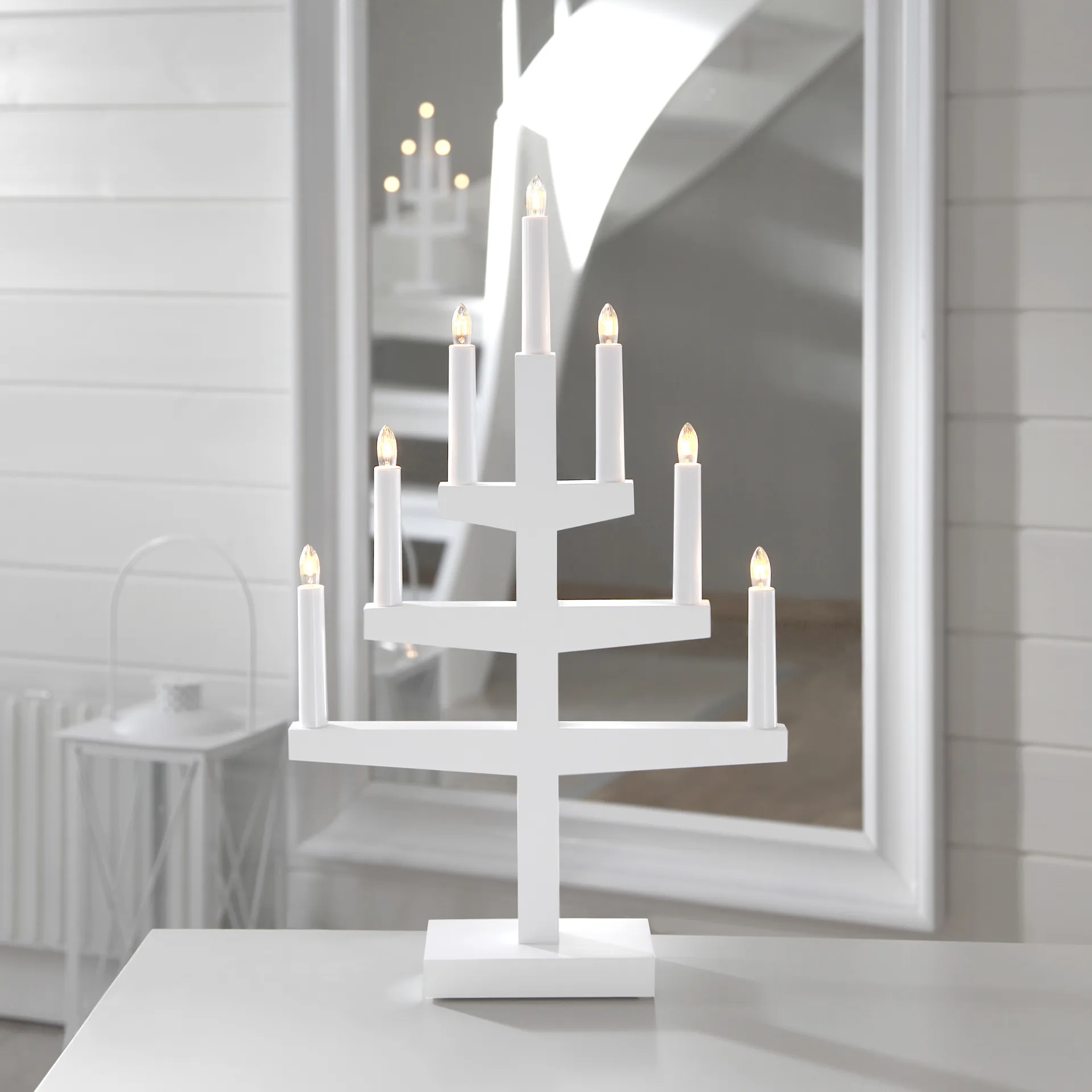 Chandelier Trapp 54 cm, blanc Star Trading
