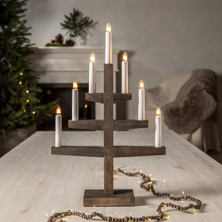 Chandelier Trapp 54 cm, Marron Star Trading