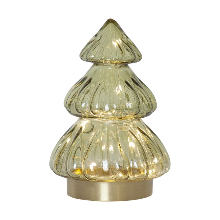Décoration de table Abete éclairage de Noël 18 cm - Vert - Star Trading