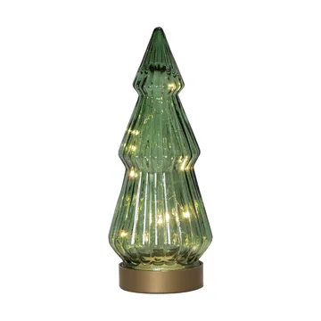 Décoration en verre Verde 24 cm LED - Vert - Star Trading