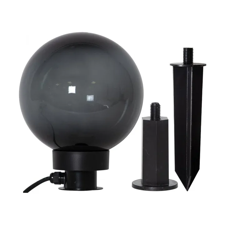 Décoration extérieure Orby 24 cm - Noir - Star Trading
