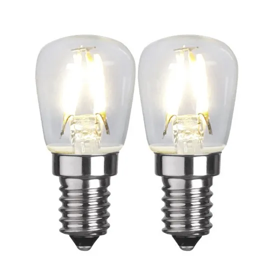E14 LED soft glow lot de 2, 2,6 cm 2700K Star Trading
