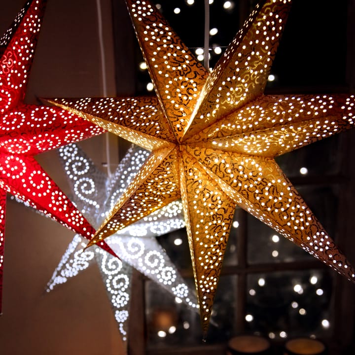 Étoile de l'Avent Antique 60 cm, blanc Star Trading