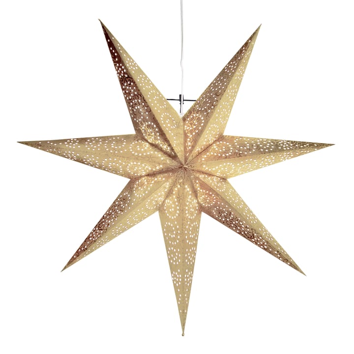 Étoile de l'Avent Antique 60 cm - doré - Star Trading