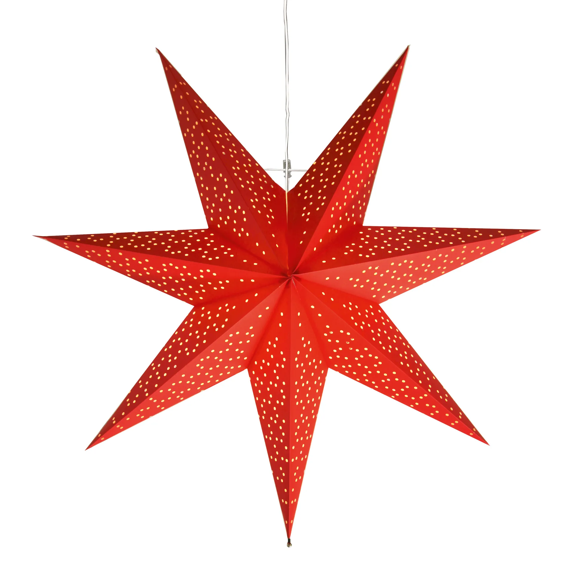 Etoile de l'avent Dot 54 cm, Rouge Star Trading