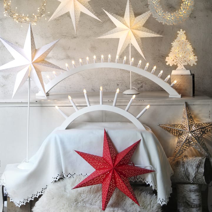Etoile de l'avent Dot 54 cm, Rouge Star Trading