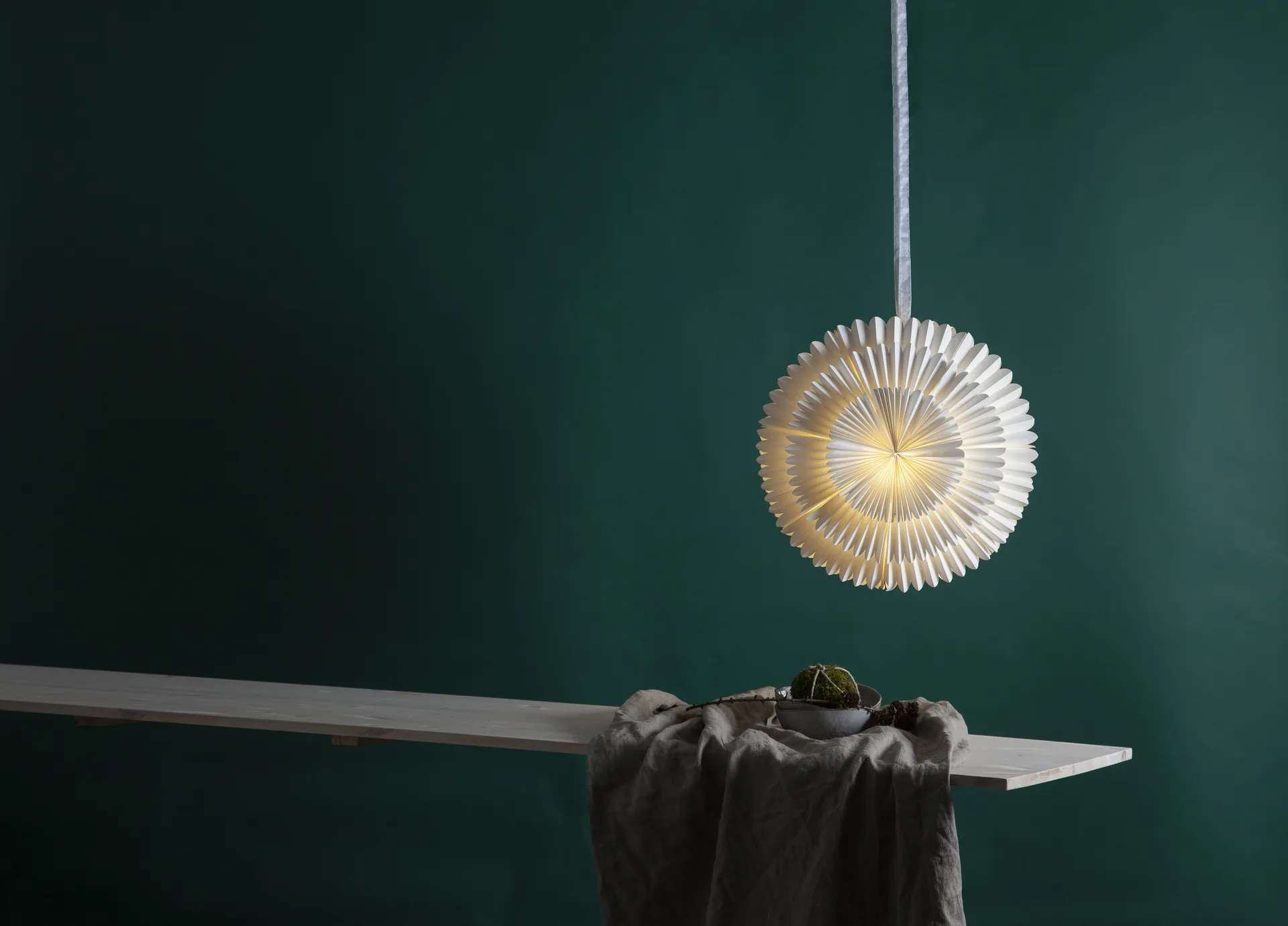 Etoile de l'avent Frost Ø50 cm, Blanc Star Trading