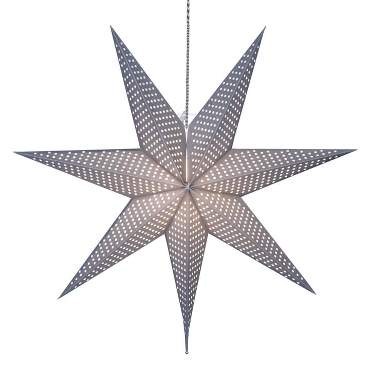 Étoile de l'Avent Huss 100 cm - gris - Star Trading